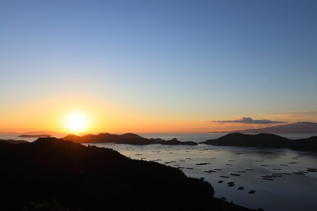 虫明の朝