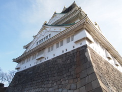 １月の大阪城