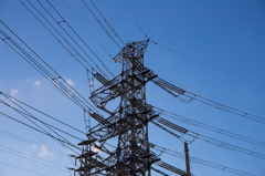 空と電線