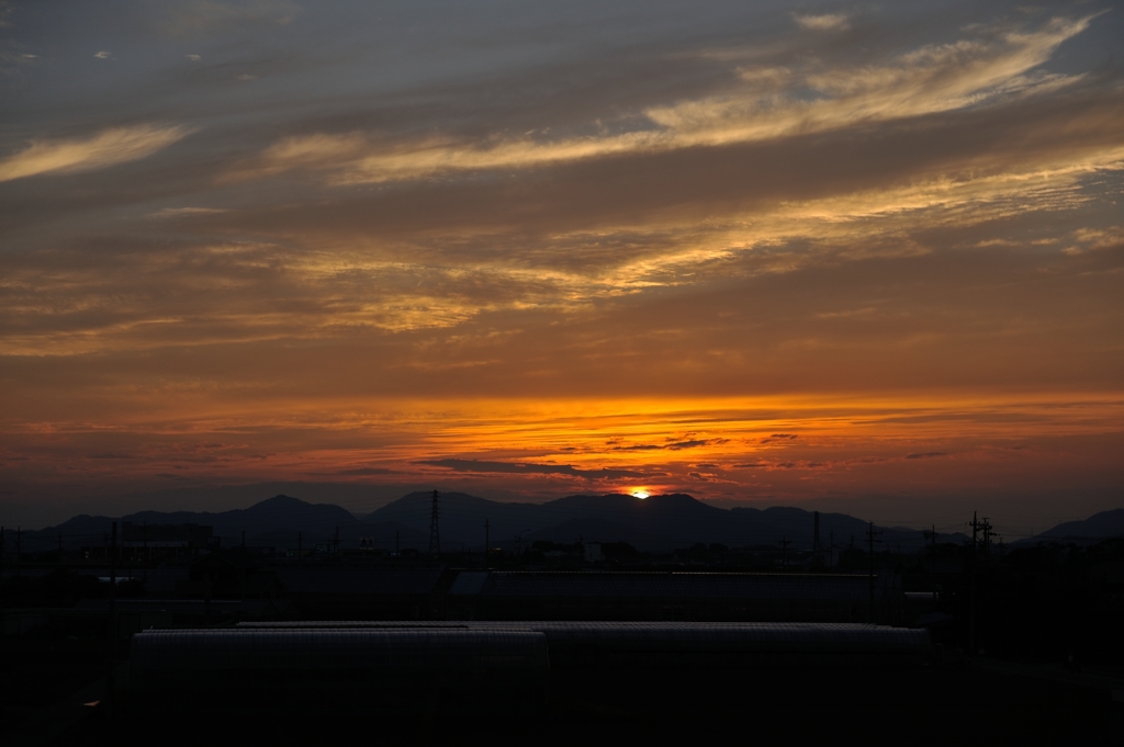 「夕焼けグラデーションⅢ」