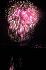 2014　豊橋祇園祭花火大会　「大写連華」