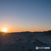「中田島砂丘　夕景」