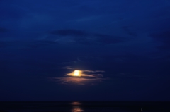 「moon　rise 1 2013.07.23」