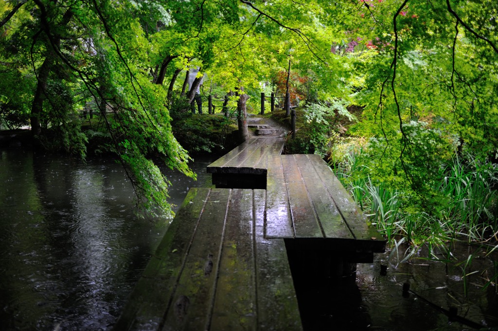 南禅寺　天授庵　桟橋