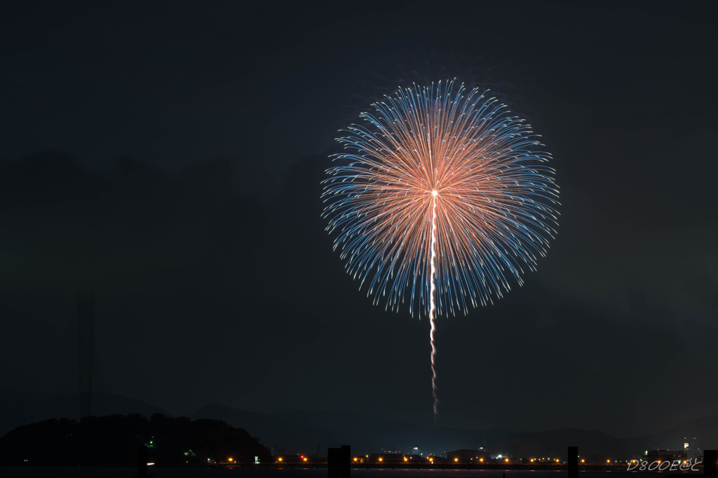 2014年　蒲郡まつり納涼花火大会　「彩玉」