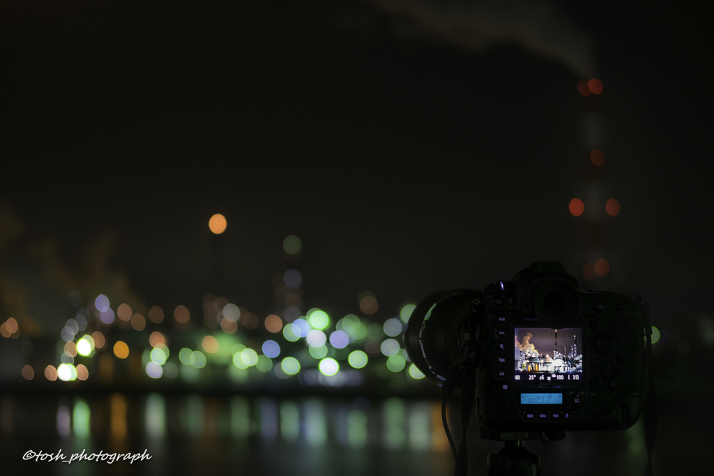 「工場夜景に魅せられて」