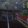 「鳳来山東照宮　鳥居」