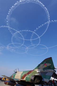 築城基地航空祭　ブルーインパルス１