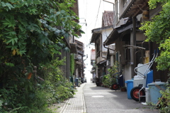 日御碕神社の脇道