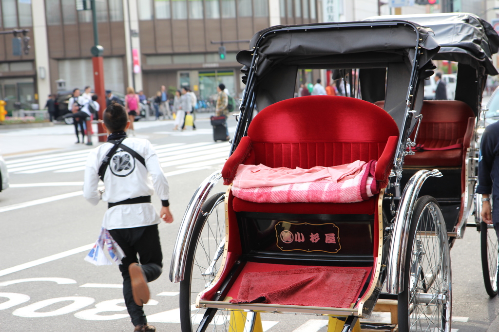 Ricksha in Asakusa