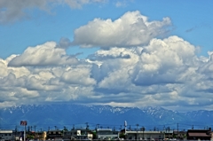 今日の雲