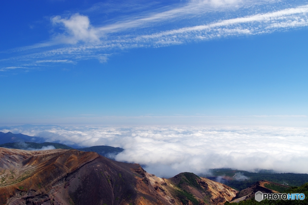 夏山山頂から