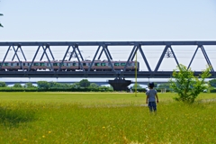 初夏の公園で