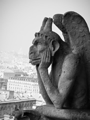 パリ ノートルダム寺院のガーゴイル