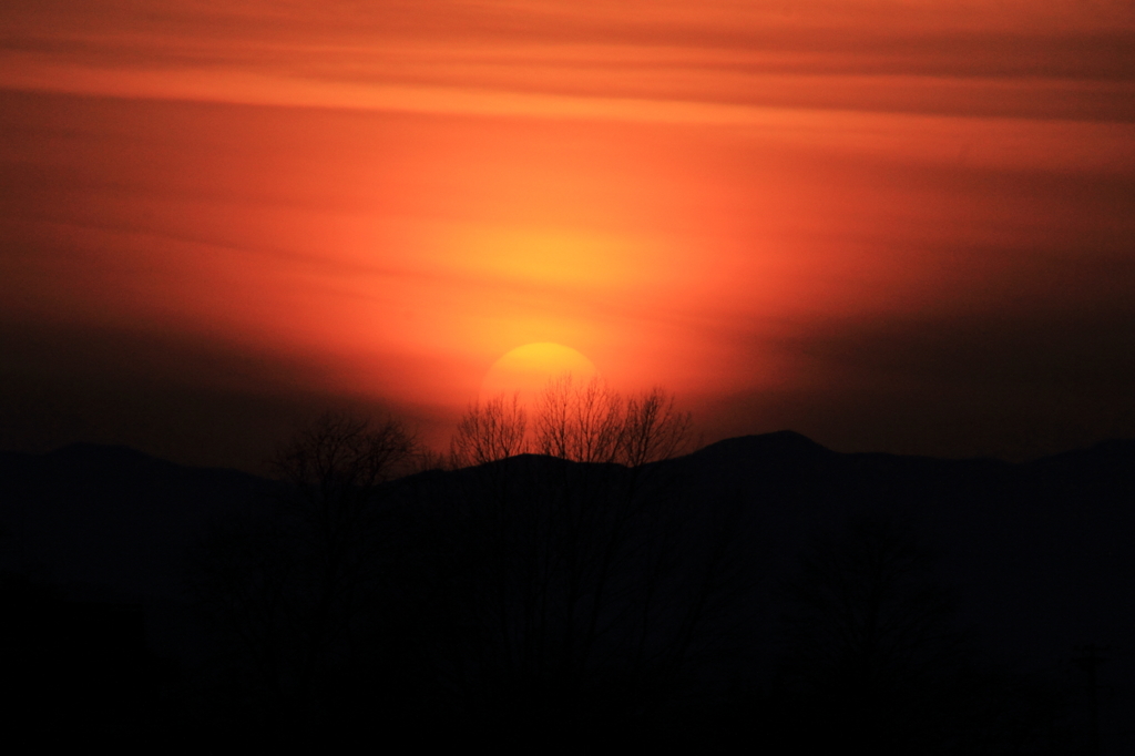 夕焼け