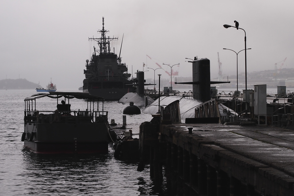 潜水艦と船2