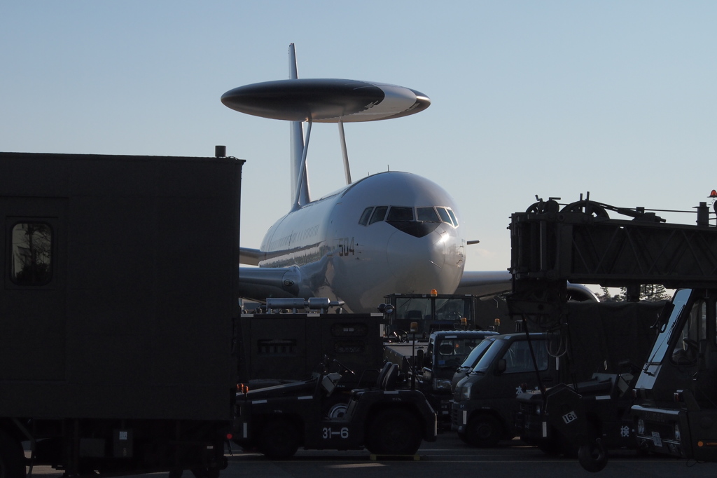 E-767がちらり