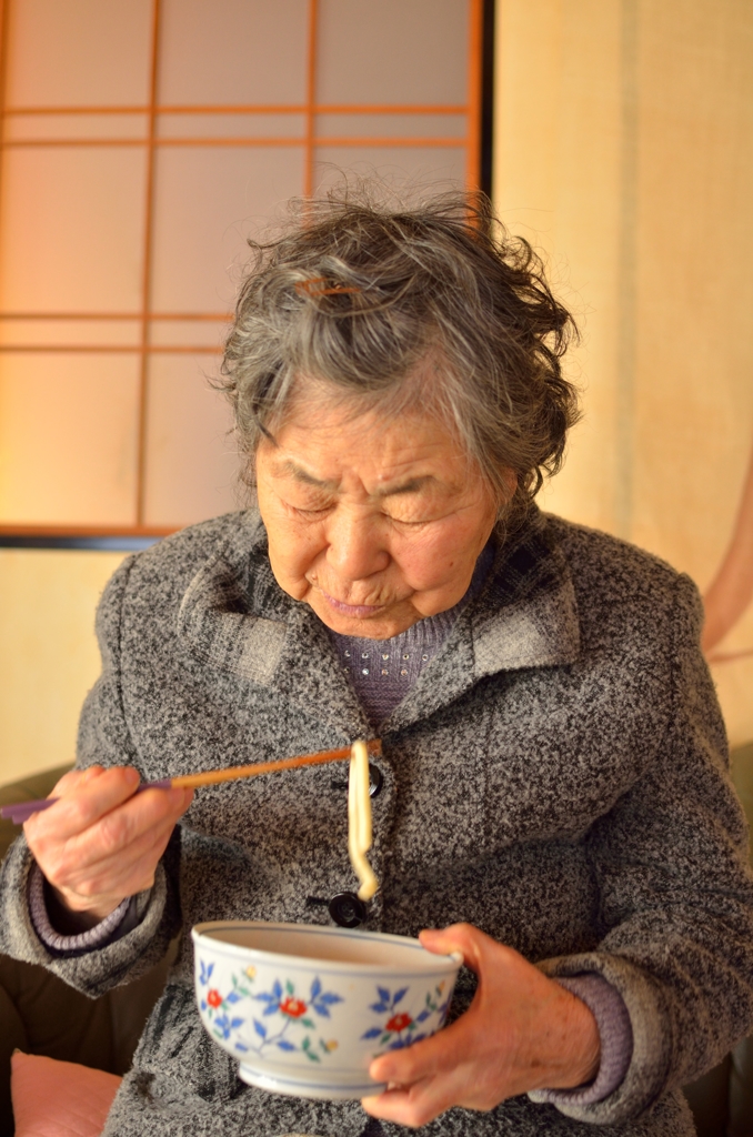 祖母とうどん