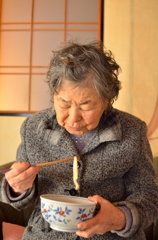 祖母とうどん