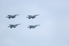 F-15J 編隊飛行