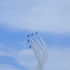 Blue Impulse delta roll