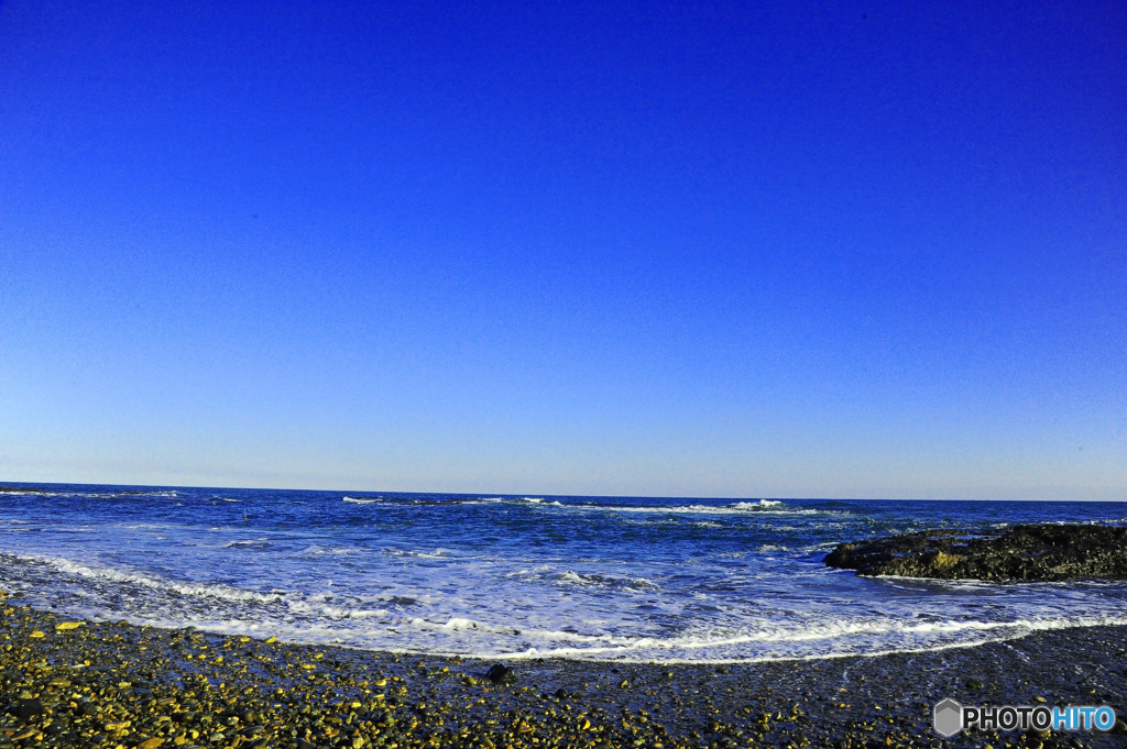 秋の浜辺2