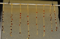 古民家の干し柿