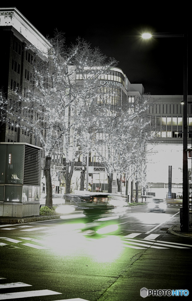 銀色の街