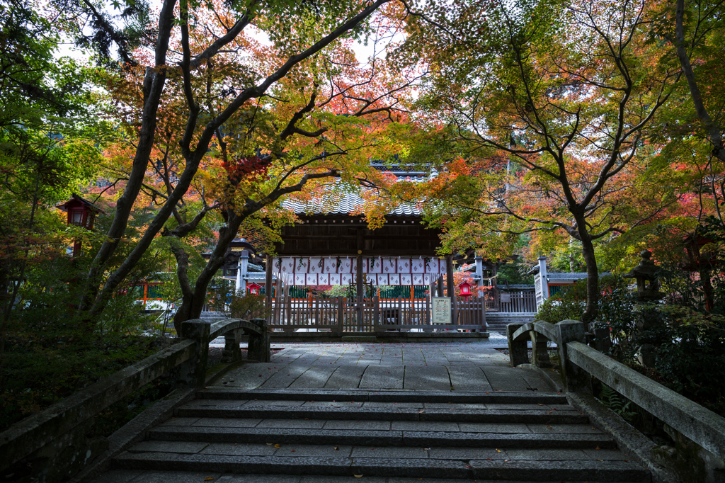 鍬山神社の紅葉