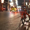 赤い自転車