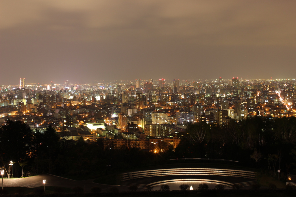 札幌の夜景