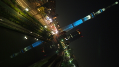 逆さスカイツリー