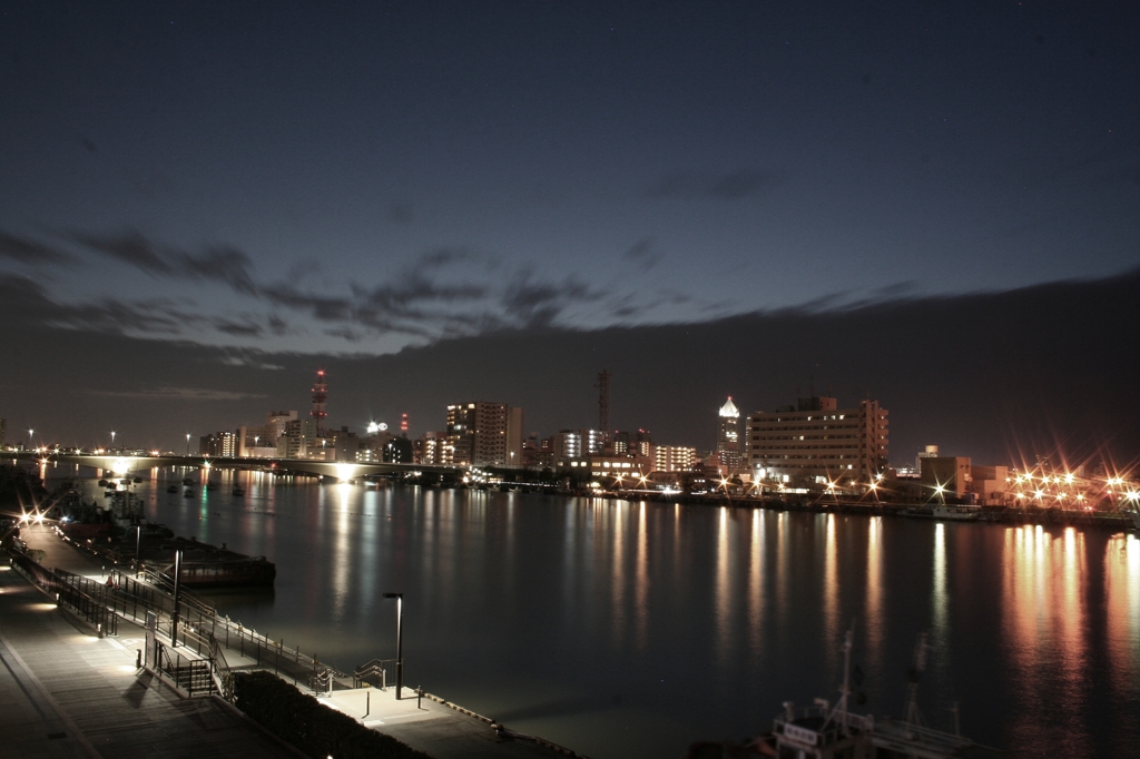 港町の夜