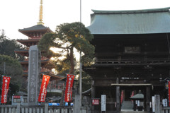 高幡不動尊　正面