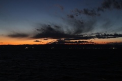 小名浜 夕日