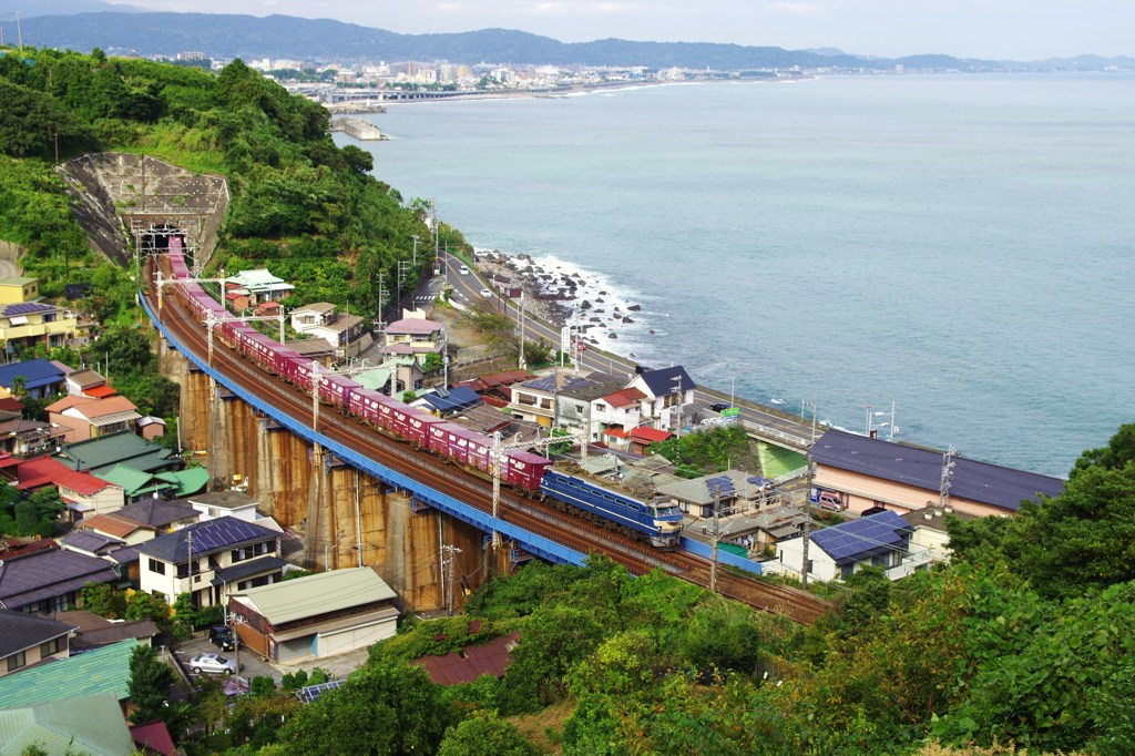 最高の景色に最高の機関車