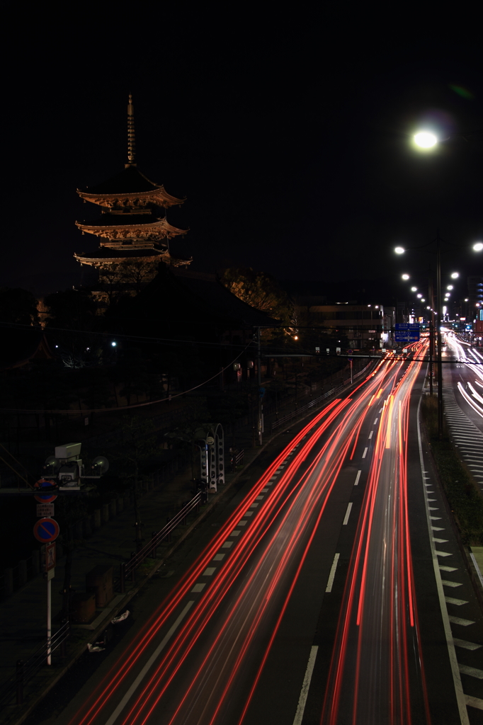 九条と東寺