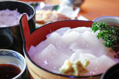 いか刺し定食