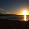海に沈む太陽