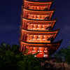 厳島神社 五重塔