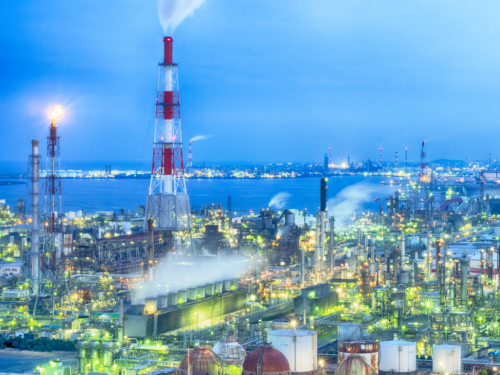 四日市工場夜景