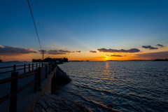 佐久島 夕景