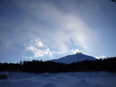 夕暮れの公園から