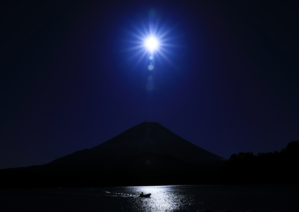 富士山　　精進湖