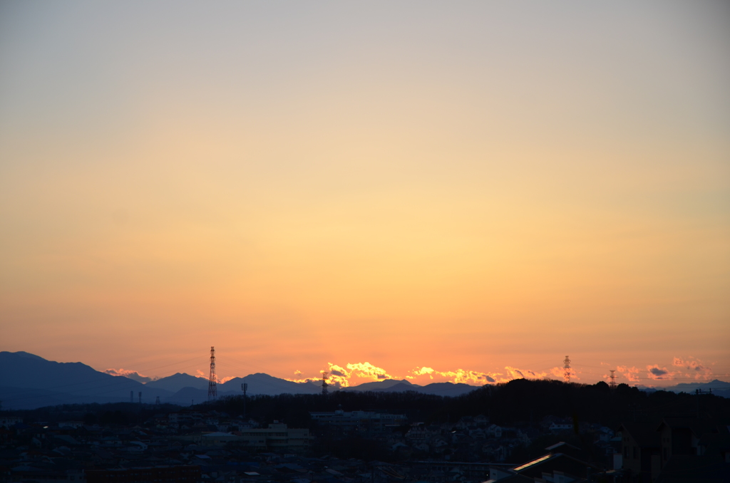 夕焼け