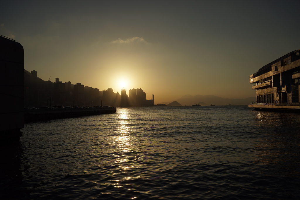 香港の夕暮れ２