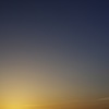 とある晴天の平均的な日没