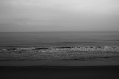 雨の日本海