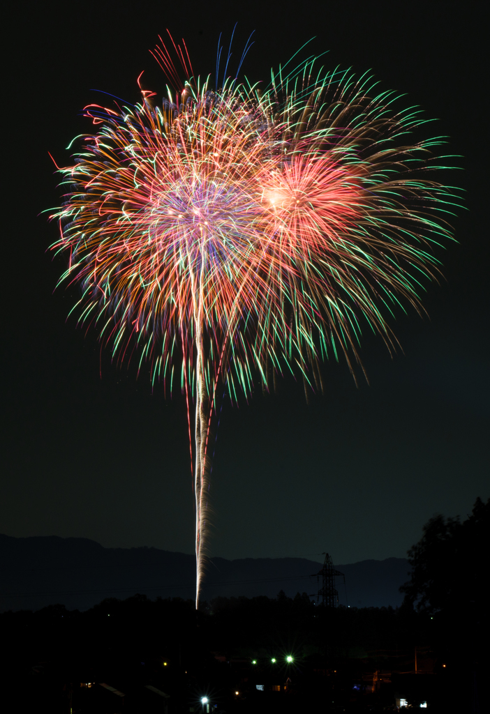 夜空に咲く花Ⅱ