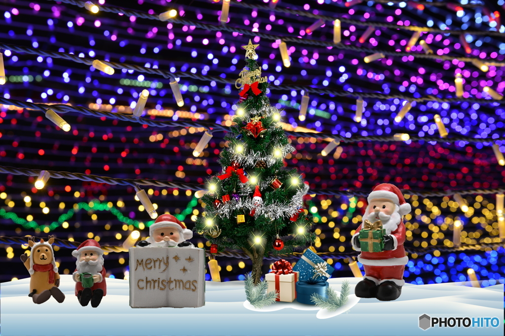 イルミネーションとクリスマス
